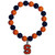 Syracuse Orange Fan Bead Bracelet
