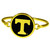 Tennessee Volunteers Gold Tone Bangle Bracelet