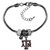 Texas A & M Aggies Euro Bead Bracelet