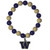 Washington Huskies Fan Bead Bracelet