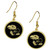 Kansas Jayhawks Gold Tone Earrings