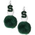 Michigan St. Spartans Pom Pom Earrings