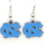 N. Carolina Tar Heels Dangle Earrings