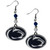 Penn St. Nittany Lions Fan Bead Dangle Earrings