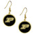 Purdue Boilermakers Gold Tone Earrings