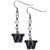 Washington Huskies Crystal Dangle Earrings