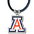 Arizona Wildcats Rubber Cord Necklace