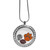 Clemson Tigers Locket Necklace