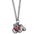 Fresno St. Bulldogs Chain Necklace with Small Charm