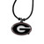 Georgia Bulldogs Cord Necklace