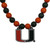 Miami Hurricanes Fan Bead Necklace