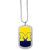 Michigan Wolverines Team Tag Necklace