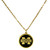 Mississippi St. Bulldogs Gold Tone Necklace