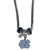 N. Carolina Tar Heels Euro Bead Necklace