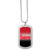 Nebraska Cornhuskers Team Tag Necklace