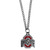 Ohio St. Buckeyes Chain Necklace with Small Charm