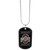 Ohio St. Buckeyes Tag Necklace