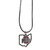Ohio St. Buckeyes State Charm Necklace
