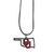 Oklahoma Sooners State Charm Necklace