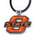 Oklahoma State Cowboys Rubber Cord Necklace