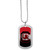 S. Carolina Gamecocks Team Tag Necklace