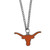 Texas Longhorns Chain Necklace with Small Charm