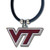 Virginia Tech Hokies Rubber Cord Necklace