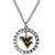 W. Virginia Mountaineers Rhinestone Hoop Necklaces