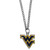 W. Virginia Mountaineers Chain Necklace with Small Charm