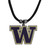 Washington Huskies Cord Necklace