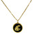 Washington St. Cougars Gold Tone Necklace