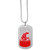 Washington St. Cougars Team Tag Necklace