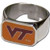 Virginia Tech Hokies Steel Ring