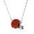 Cleveland Browns Crystal Logo Necklace
