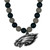 Philadelphia Eagles Fan Bead Necklace