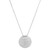 San Francisco 49ers Silver Necklace with Round Pendant
