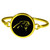 Carolina Panthers Gold Tone Bangle Bracelet