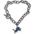 Detroit Lions Charm Chain Bracelet