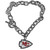 Kansas City Chiefs Charm Chain Bracelet