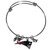 New England Patriots Charm Bangle Bracelet