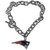 New England Patriots Charm Chain Bracelet