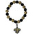 New Orleans Saints Fan Bead Bracelet