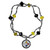 Pittsburgh Steelers Crystal Bead Bracelet