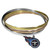 Tennessee Titans Tri-color Bangle Bracelet