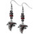 Atlanta Falcons Euro Bead Earrings