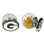 Green Bay Packers Front/Back Earrings