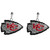 Kansas City Chiefs Crystal Stud Earrings