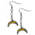 Los Angeles Chargers Crystal Dangle Earrings