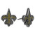 New Orleans Saints Stud Earrings