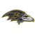 Baltimore Ravens Crystal Pin